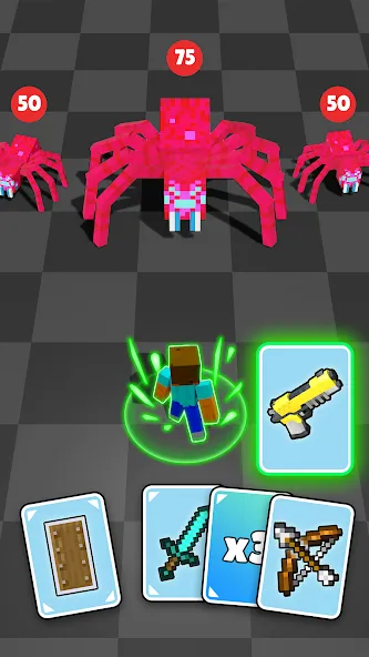 Скачать взлом Craft Battle: Card Fight (Крафт Баттл) [МОД Unlocked] на Андроид