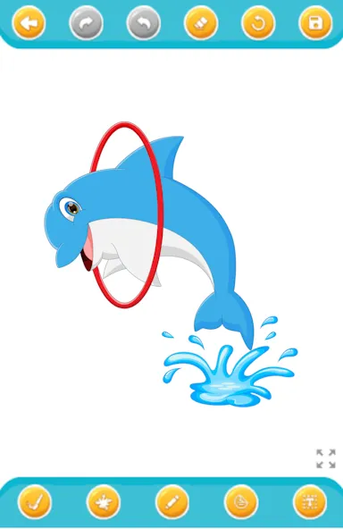 Скачать взлом dolphin coloring game [МОД Меню] на Андроид