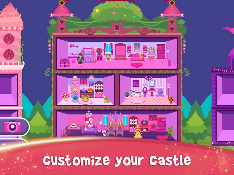 Скачать взлом My Princess Castle: Doll Game [MOD Бесконечные деньги] на Андроид