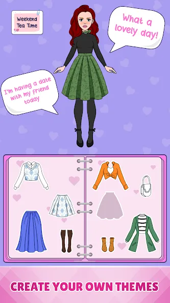 Скачать взлом Sweet Paper Doll: Dress Up DIY (Свит Пейпер Долл) [МОД Много денег] на Андроид