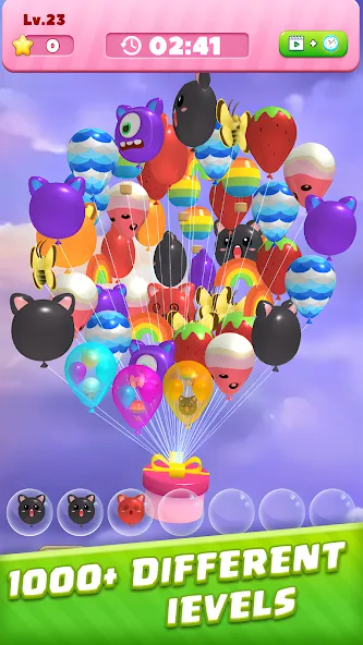 Скачать взлом Bubble Burst：Match 3D  [МОД Все открыто] на Андроид