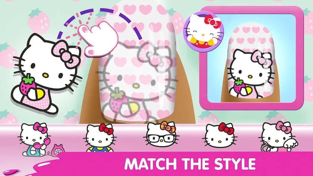 Скачать взлом Маникюрный салон Hello Kitty  [МОД Все открыто] на Андроид