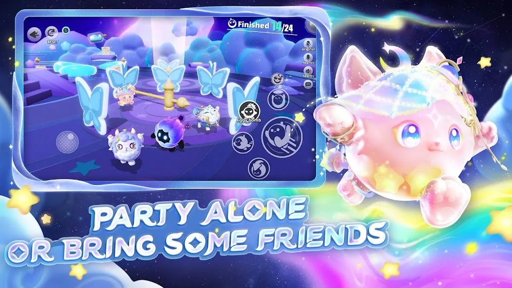Скачать взлом Eggy Party: trendy party game (Эгги Пати) [МОД Меню] на Андроид