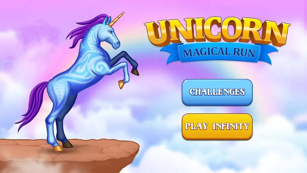 Скачать взлом Unicorn Dash: Magical Run (Юникорн Дэш) [МОД Все открыто] на Андроид