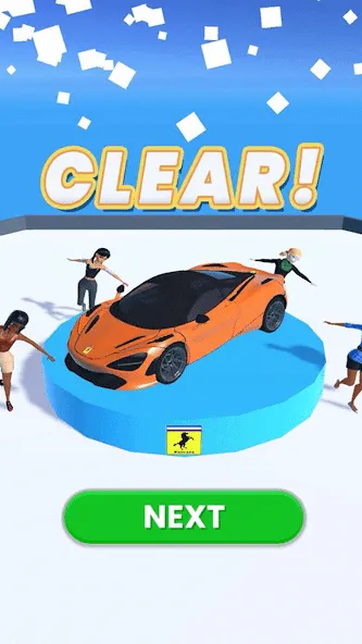 Скачать взлом Get the Supercar 3D (Гет зе Суперкар 3Д) [МОД Unlocked] на Андроид