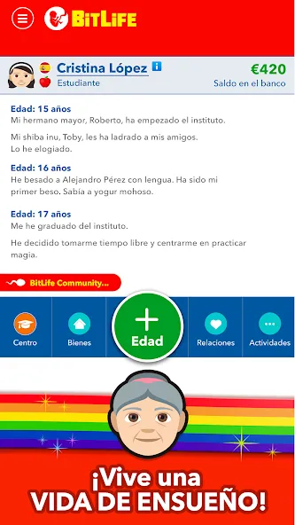 Скачать взлом BitLife Español  [МОД Много денег] на Андроид