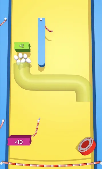 Скачать взлом Eggs & Chickens: Cut Rope Game (Яйца и куры) [МОД Все открыто] на Андроид