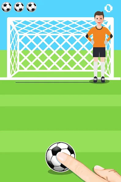 Скачать взлом Penalty Shootout Game Offline (Пенальти игра без подключения к интернету) [МОД Все открыто] на Андроид