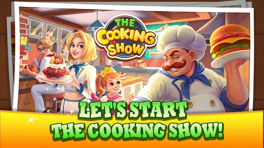 Скачать взлом The Cooking Show (Зе Кукинг Шоу) [МОД Unlocked] на Андроид