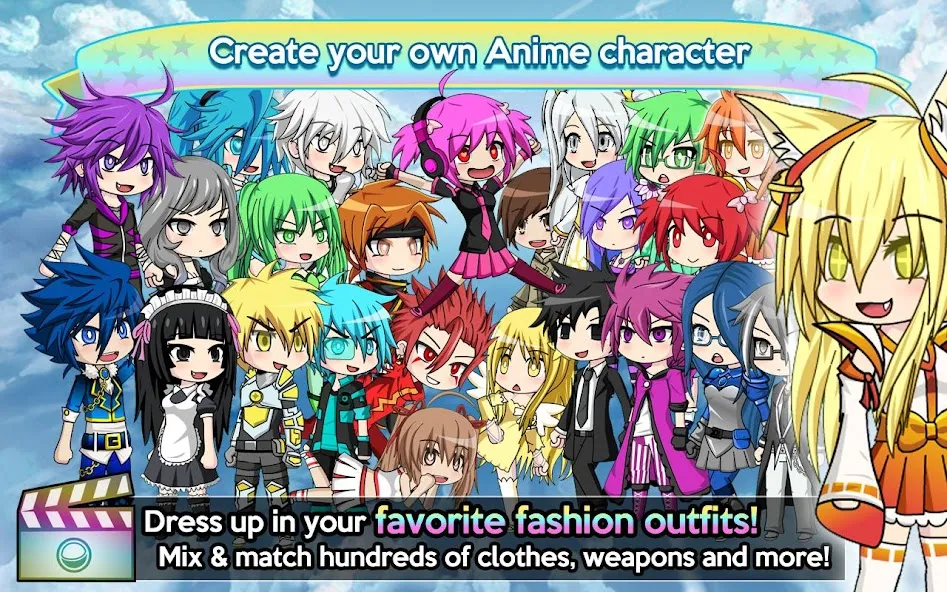 Скачать взлом Gacha Studio (Anime Dress Up) (Гача Студио) [МОД Unlocked] на Андроид