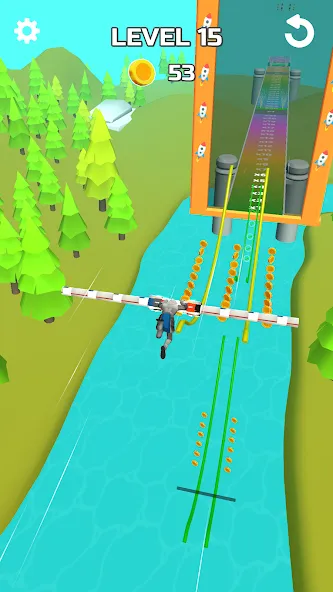 Скачать взлом Stunt Rails (тант Рэйлз) [МОД Все открыто] на Андроид