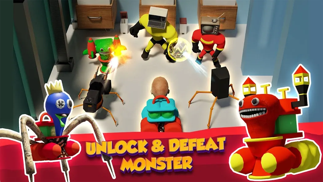 Скачать взлом Sink Merge: Battle Master (Мердж Тойлет) [МОД Unlocked] на Андроид