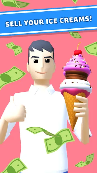 Скачать взлом Ice Cream Inc. [МОД Все открыто] на Андроид