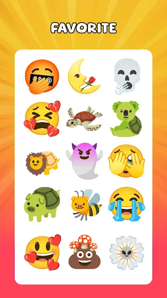 Скачать взлом Emoji Mix: DIY Mixing (Эмоджи Микс) [МОД Много денег] на Андроид