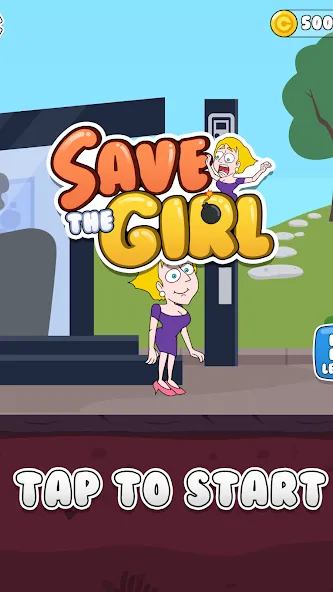 Скачать взлом Спасите девушку Save the Girl [МОД Бесконечные деньги] на Андроид