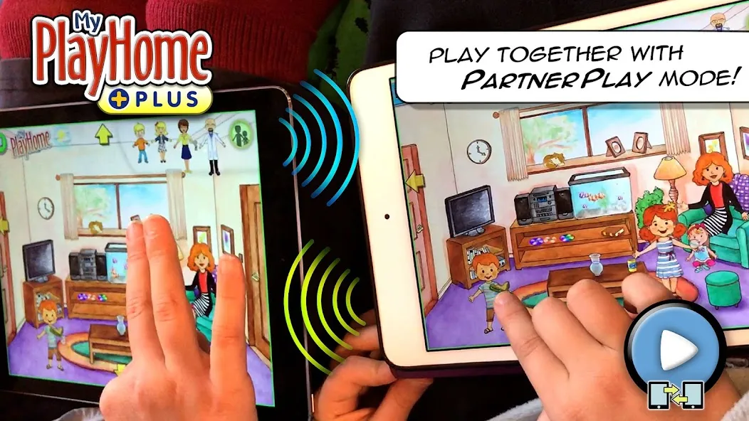 Скачать взлом My PlayHome Plus (Мой ПлейХоум Плюс) [МОД Все открыто] на Андроид