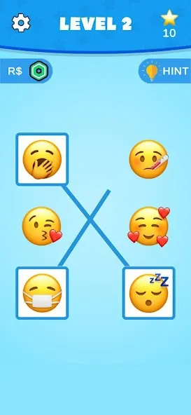 Скачать взлом Emoji Maze - Roblominer (Эмоджи Лабиринт) [МОД Money] на Андроид