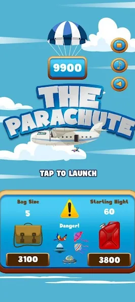 Скачать взлом The Parachute (Зе Пэрашют) [МОД Все открыто] на Андроид