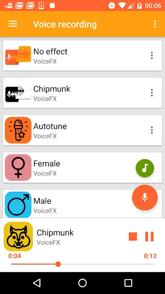 Скачать взлом VoiceFX — изменение голоса с модификацией MegaMod на Андроид