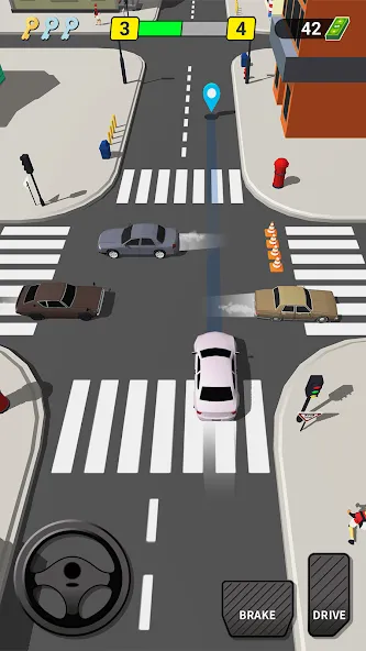 Скачать взлом Pick Me Up 3D: симулятор такси (Пик Ми Ап 3Д) [МОД Все открыто] на Андроид