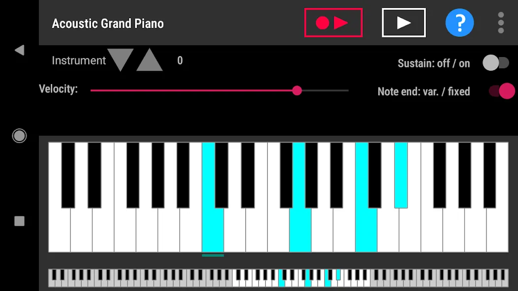 Скачать взлом Simple piano with recorder (Симпл пиано с рекордером) [МОД Unlocked] на Андроид