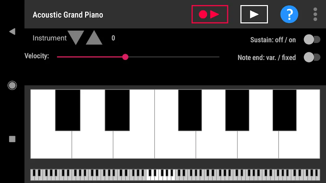 Скачать взлом Simple piano with recorder (Симпл пиано с рекордером) [МОД Unlocked] на Андроид