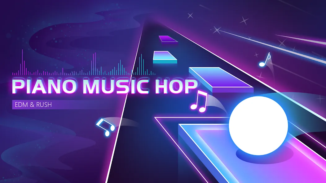 Скачать взлом Piano Music Hop: EDM Rush！ [МОД Все открыто] на Андроид