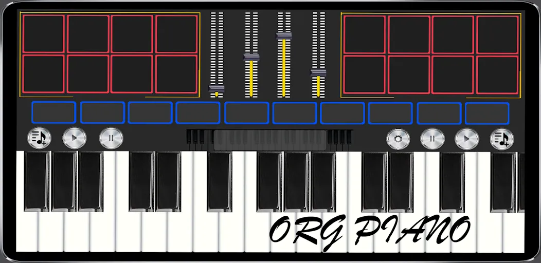 Скачать взлом Org Piano:Real Piano Keyboard (Орг Пиано) [МОД Бесконечные деньги] на Андроид