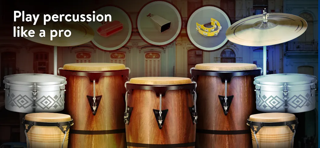 Скачать взлом Real Percussion: инструменты (Реал Перкуссион) [МОД MegaMod] на Андроид