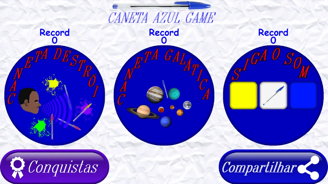 Скачать взлом Caneta azul (Канета азул) [МОД MegaMod] на Андроид