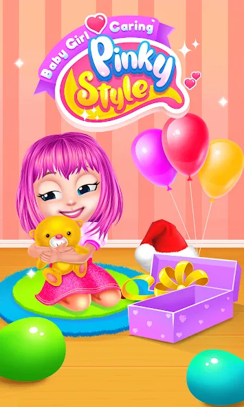 Скачать взлом Baby Girl Caring Pinky Style (Беби Грл Керинг Пинки Стайл) [МОД Money] на Андроид