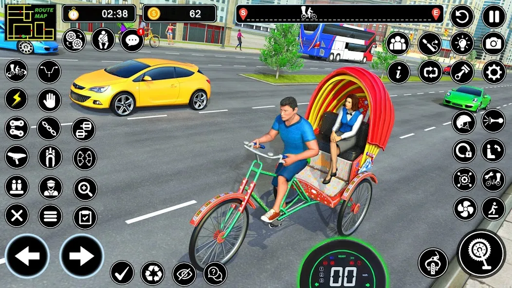 Скачать взлом BMX Cycle Games 3D Cycle Race (игры на велосипеде 3D гонка) [МОД MegaMod] на Андроид