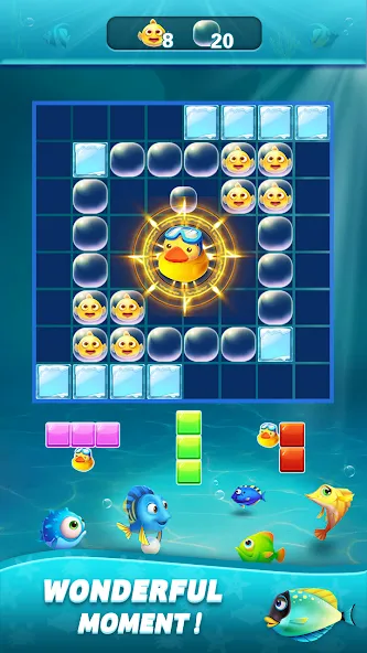 Скачать взлом Block Ocean 1010 Puzzle Games [Блок Океан 1010 Головоломки] на Андроид