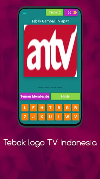 Скачать взлом Logo TV Indonesia Asah Otakmu (Тебак Гамбар Лого ТВ) [МОД MegaMod] на Андроид