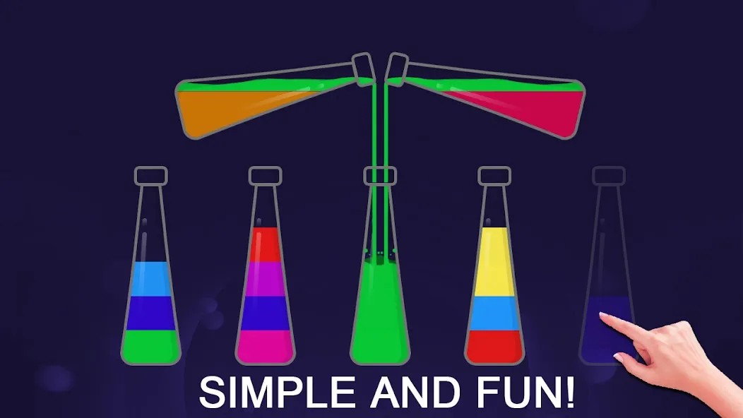 Скачать взлом Color Sort Puzzle-Puzzle Game (Цветной головоломка сортировки) [МОД MegaMod] на Андроид