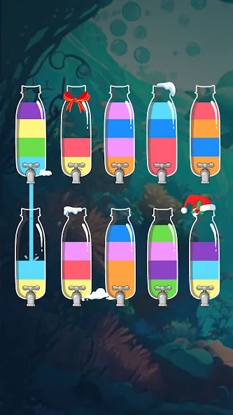 Скачать взлом Water Sort - Color Puzzle Game (Уотер Сорт) [МОД Бесконечные деньги] на Андроид