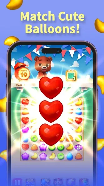 Скачать взлом Toy Bear Sweet POP: Match 3 (Той Бир Свит ПОП) [МОД Money] на Андроид