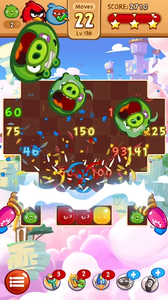 Скачать взлом Angry Birds Blast (Энгри Бердс Бласт) [МОД Меню] на Андроид