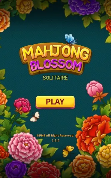 Скачать взлом Пасьянс Mahjong Blossom  [МОД Много денег] на Андроид