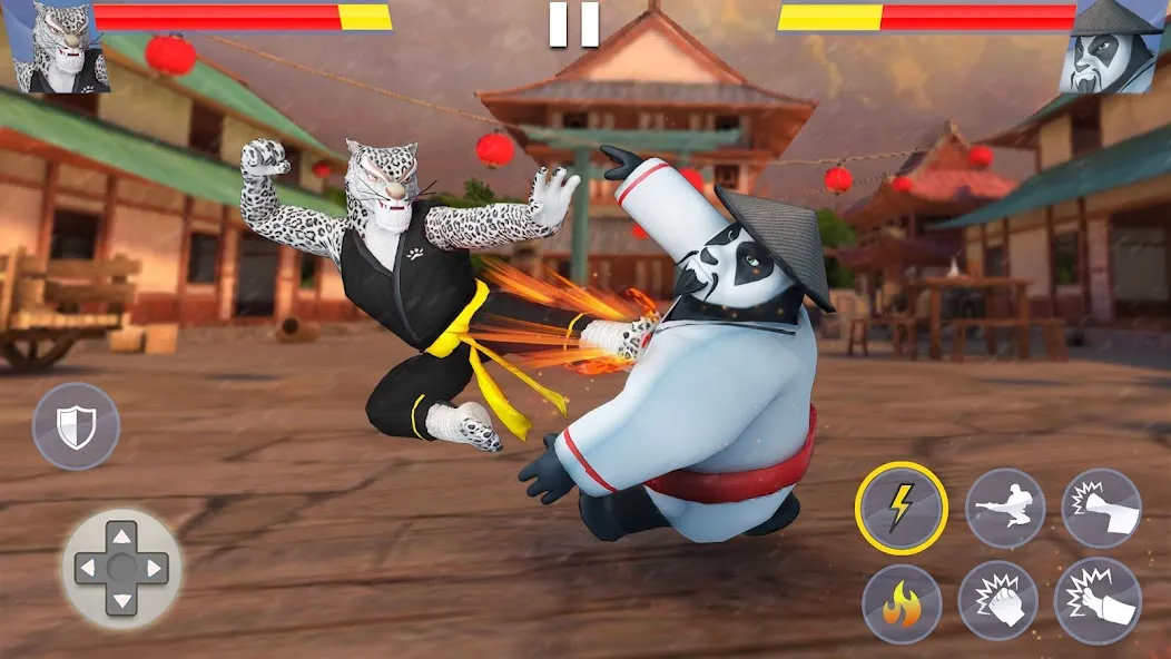 Скачать взлом Kung Fu Animal: Fighting Games (Кунгфу животное) [МОД Money] на Андроид
