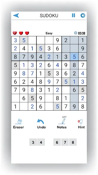 Скачать взлом Sudoku Offline: Hard Puzzles (Судоку Оффлайн) [МОД Меню] на Андроид