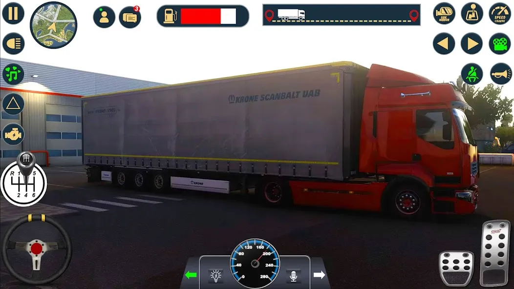 Скачать взлом евро грузовой симулятор 3d [МОД Unlocked] на Андроид