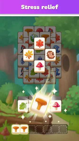 Скачать взлом Tile Match Puzzle: Triple Game (Тайл Матч Пазл) [МОД Меню] на Андроид