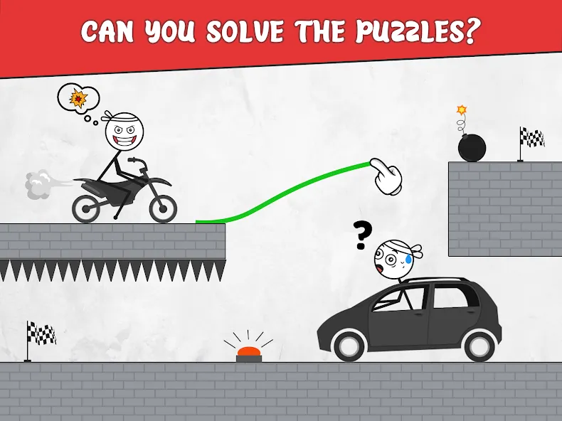 Скачать взлом Draw Bridge: Puzzle Games (Дроу Бридж) [МОД Все открыто] на Андроид