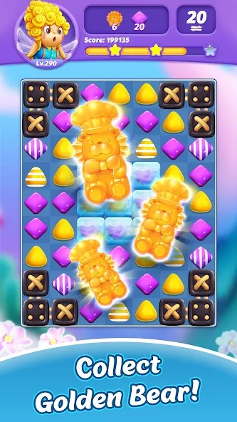 Скачать взлом Candy Charming - Match 3 Games (энди Чарминг) [МОД Бесконечные деньги] на Андроид