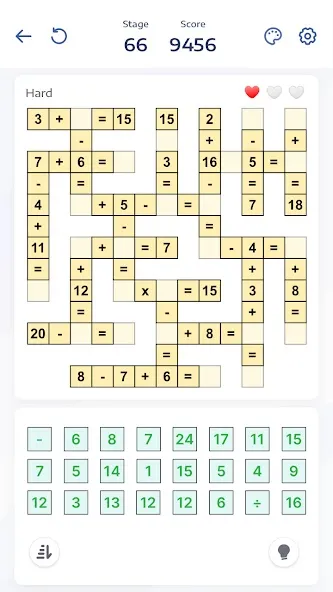 Скачать взлом Математические игры Crossmath (Математические головоломки игры) [МОД Все открыто] на Андроид