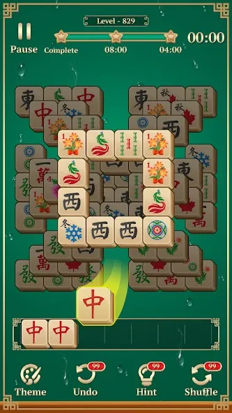 Скачать взлом Mahjong Classic: Tile Match (Маджонг Классик) [МОД Все открыто] на Андроид