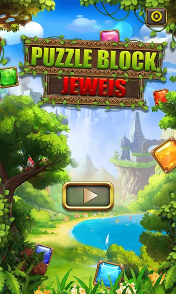 Скачать взлом Puzzle Block Jewels [МОД Бесконечные деньги] на Андроид