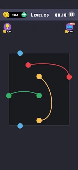 Скачать взлом Same Color: Two Dots логика (Сейм Колор Дот) [МОД Меню] на Андроид