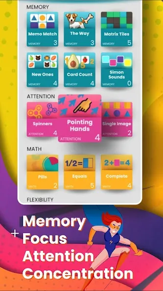 Скачать взлом Memoria: Brain Power [МОД Все открыто] на Андроид